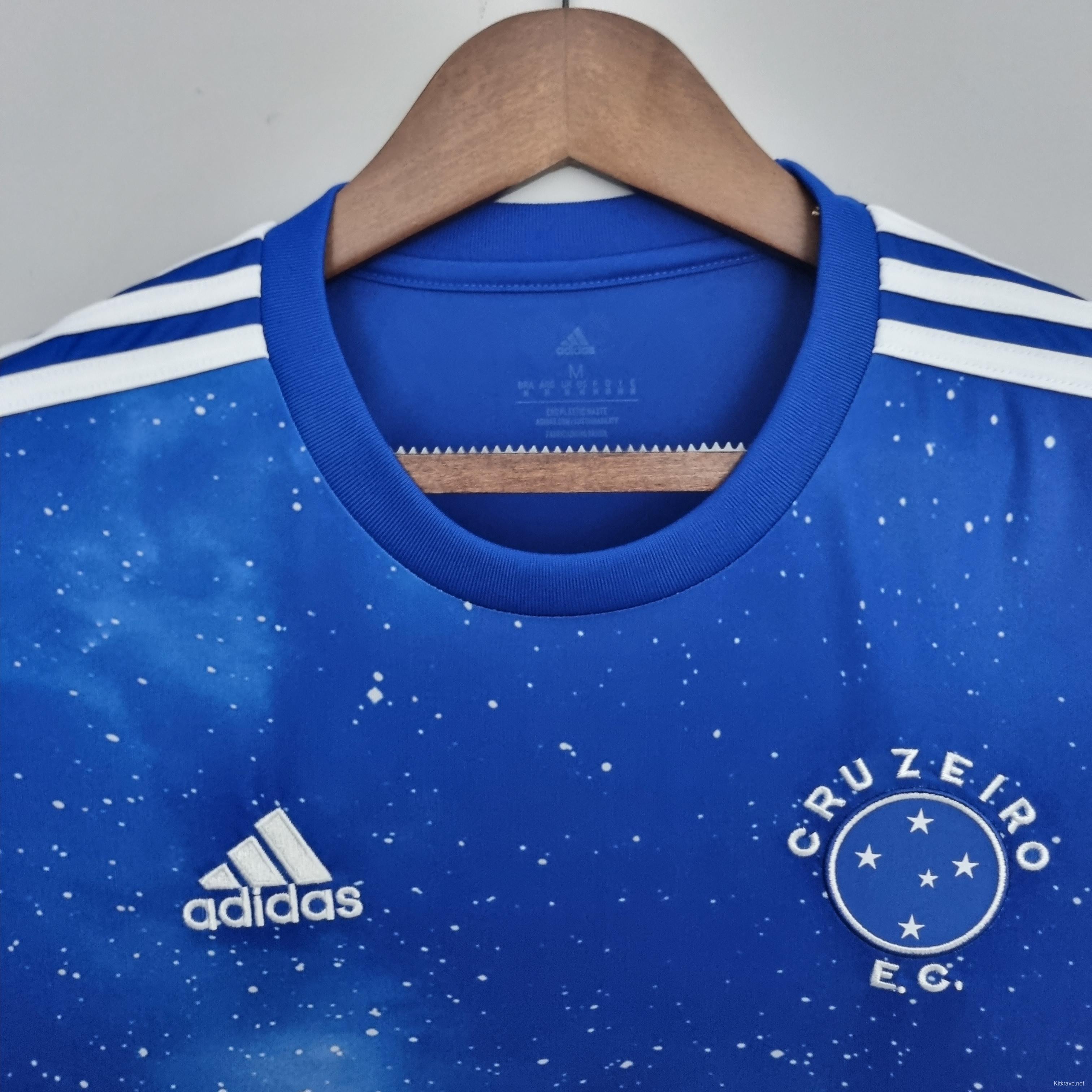 22/23 Cruzeiro home Soccer Jersey