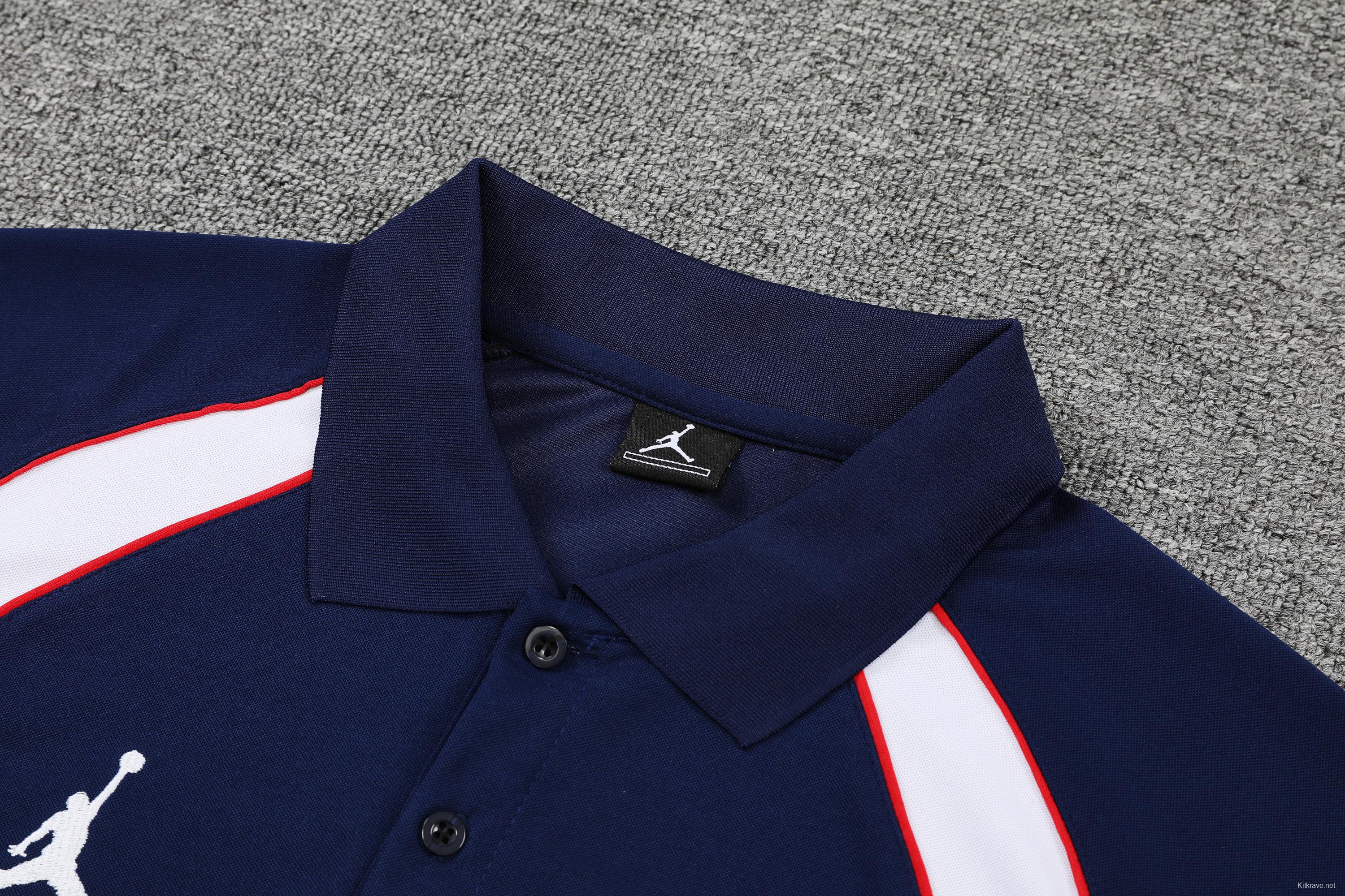 PSG X Jordan POLO kit royal blue (not sold separately)