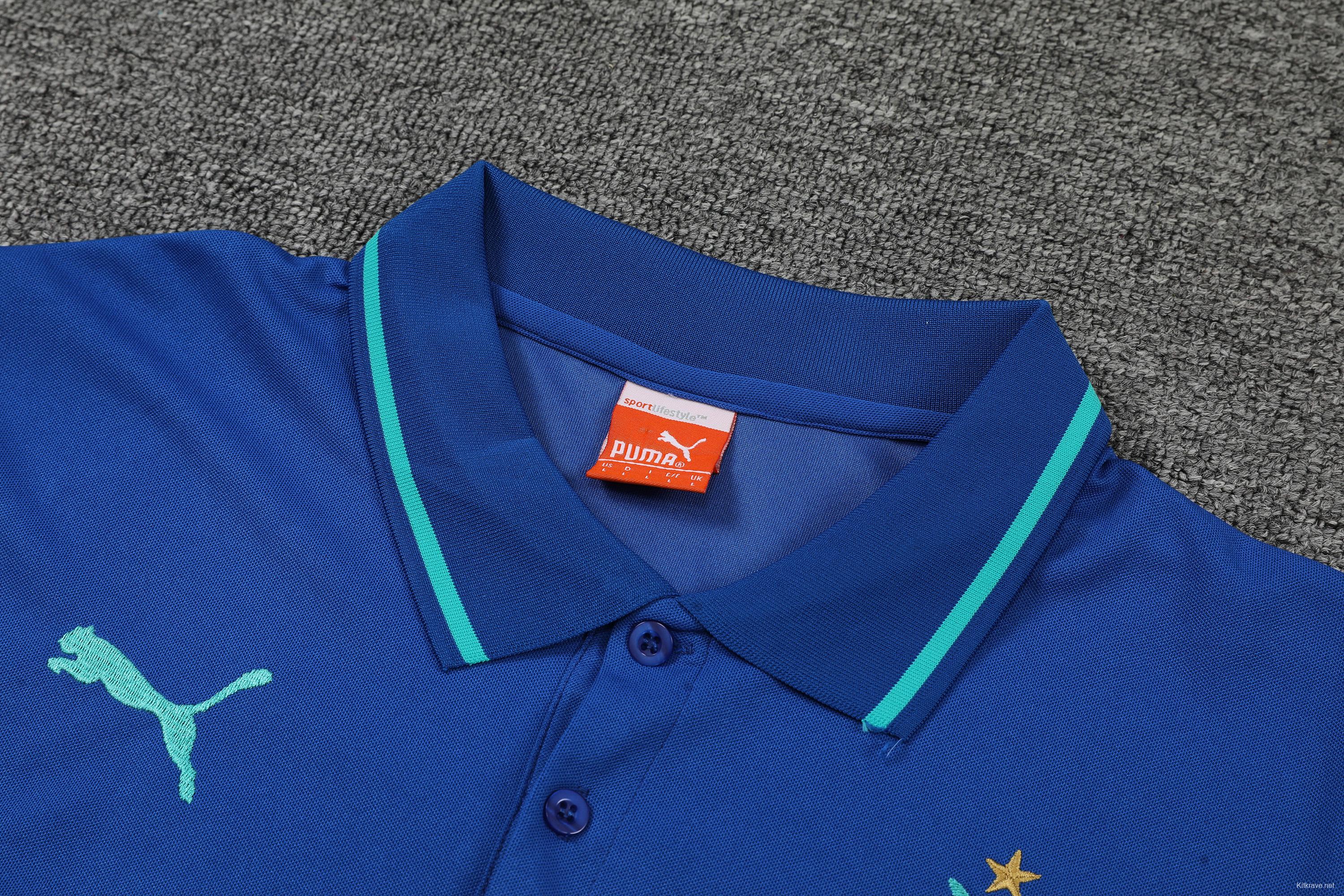 Olympique de Marseille POLO kit blue-green (not sold separately)