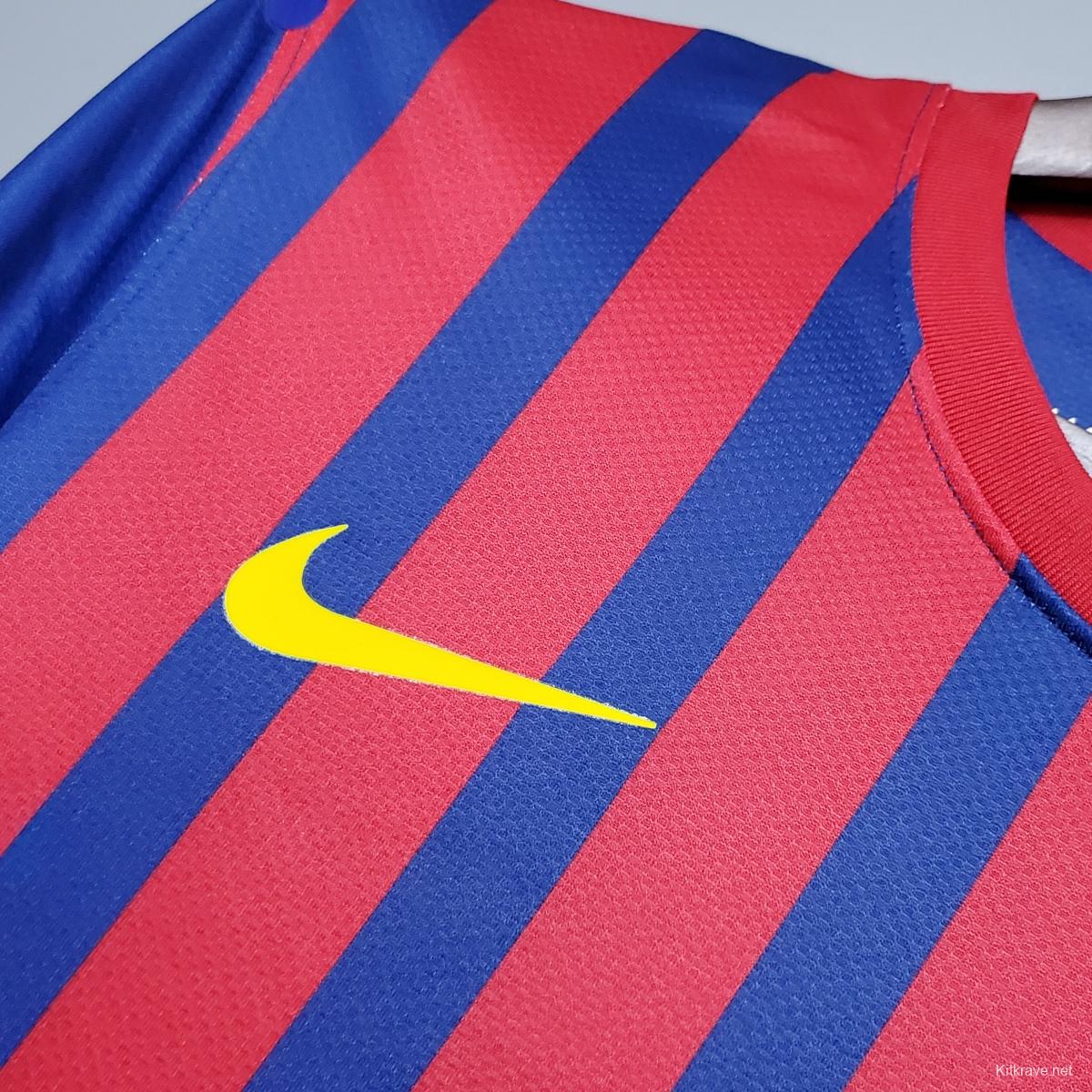 Retro Barcelona 11/12 home Soccer Jersey