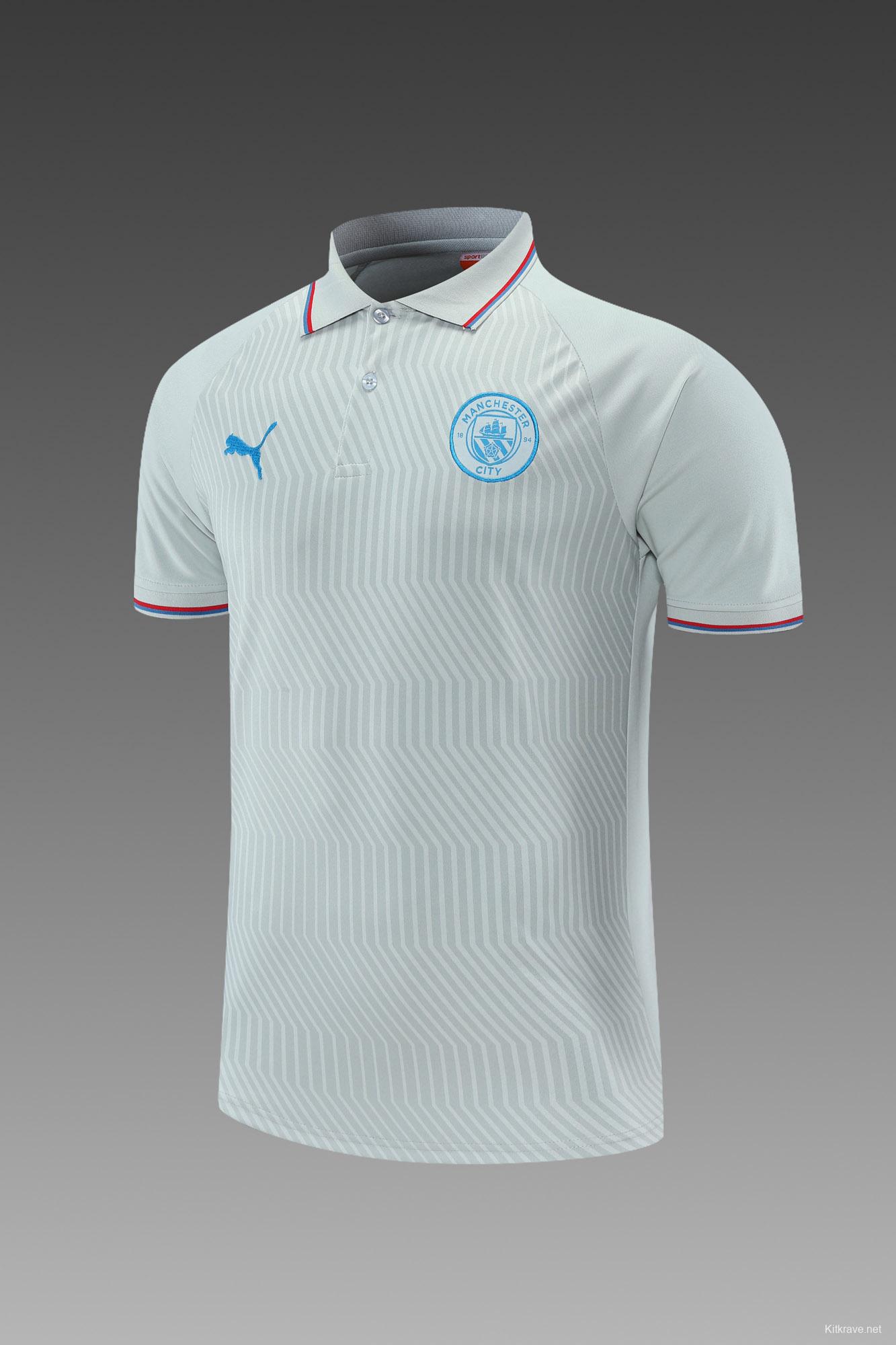 Manchester City POLO kit Light Grey (not supported to be sold separately)