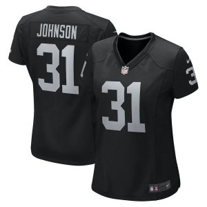 Women's Isaiah Johnson Black Player Limited Team Jersey