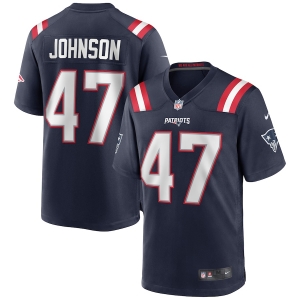 Men's Jakob Johnson Navy Player Limited Team Jersey