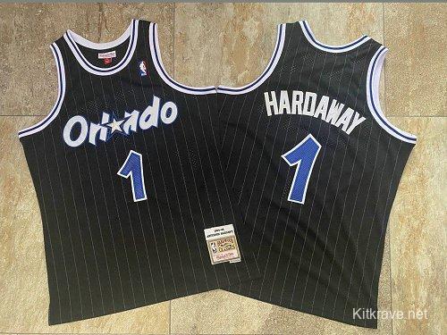 Men's Anfernee Hardaway Black Retro Classic Team Jersey