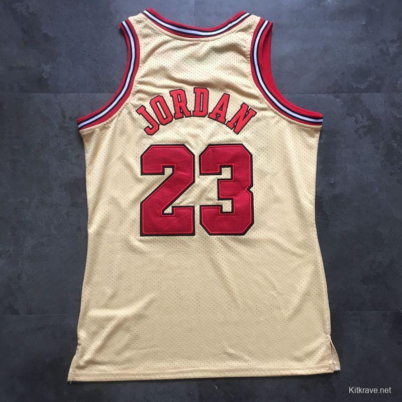 Men's Michael Jordan White Retro Classic Team Jersey