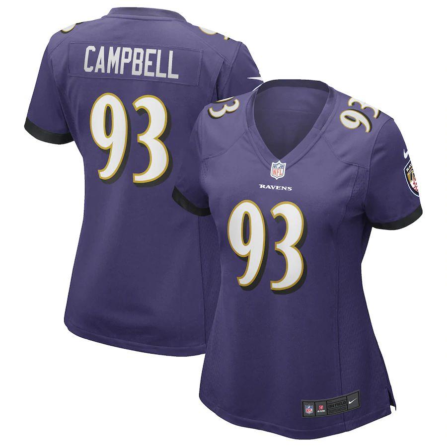 Women's Calais Campbell Purple Player Limited Team Jersey