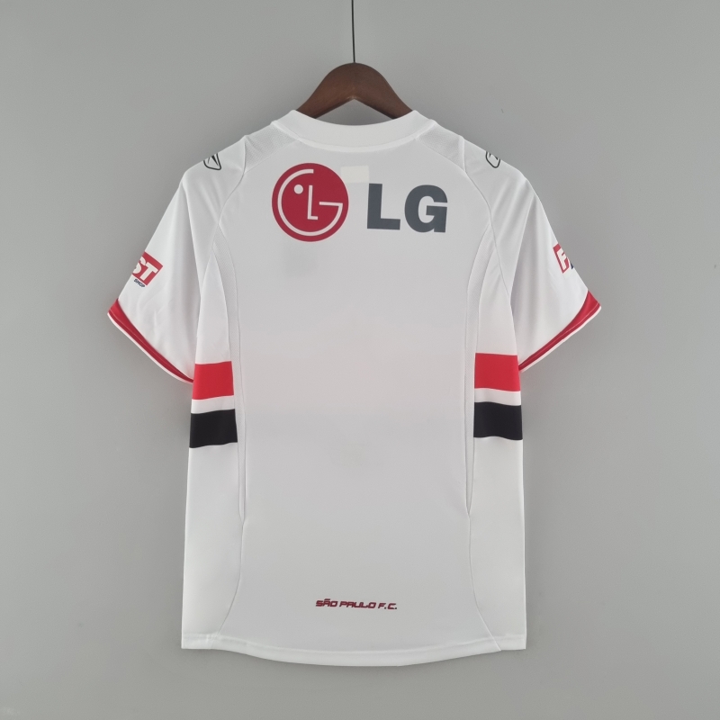 Retro Sao Paulo 2006 Home Soccer Jersey