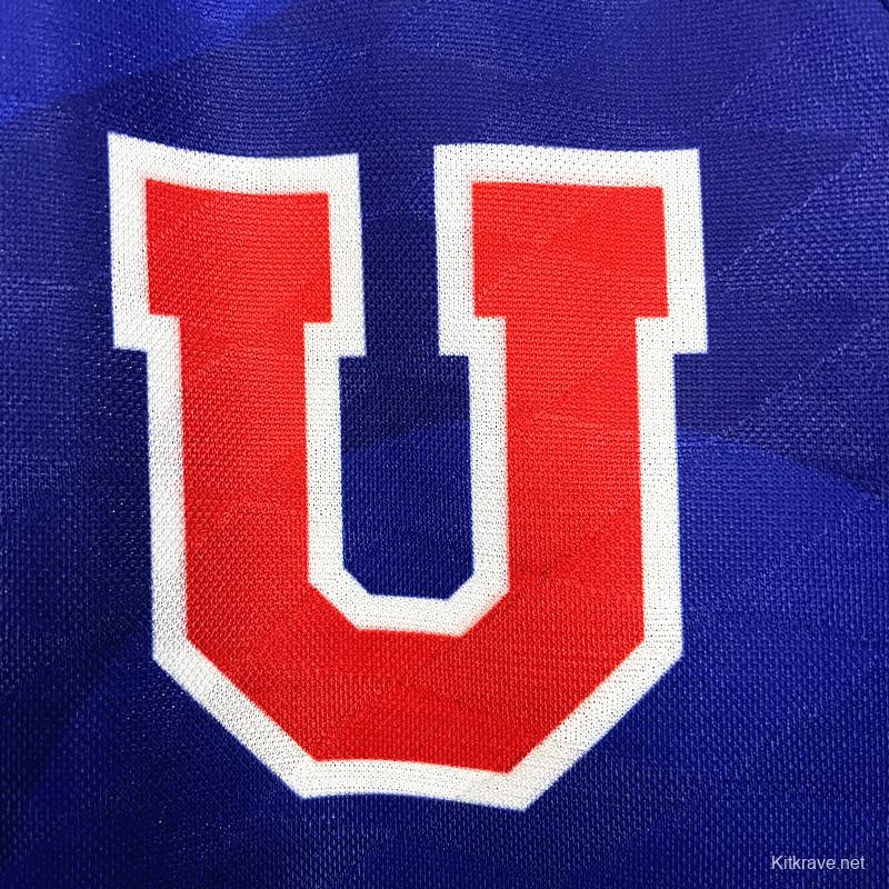 Retro 96 97 Universidad de Chile Home Soccer Jersey