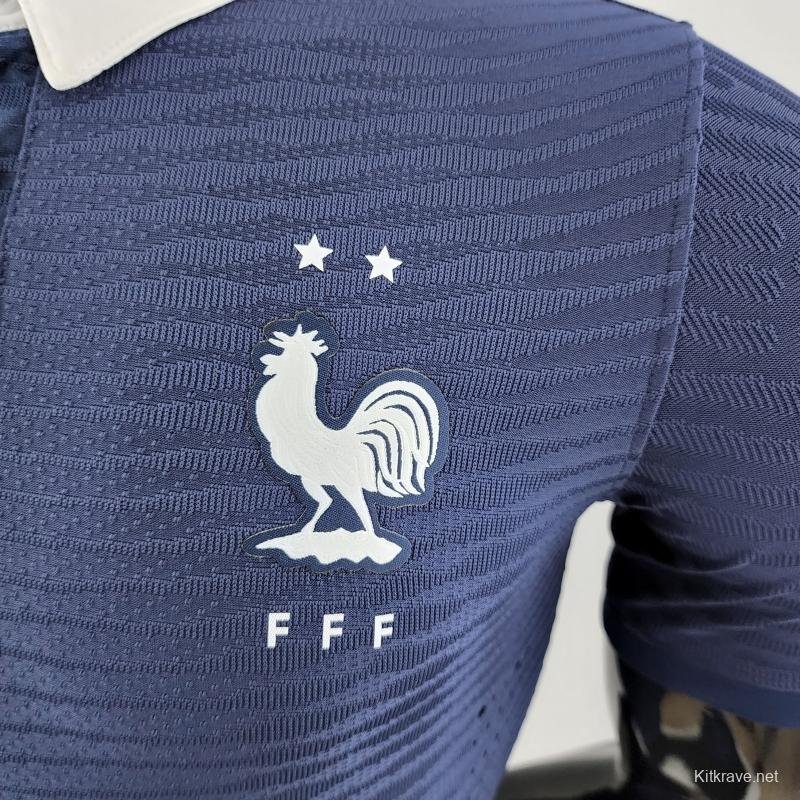 Player Version French Classic Blue Jersey