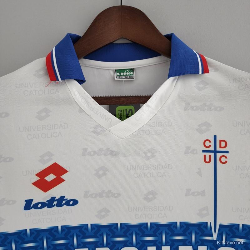 Retro 1996 Long Sleeve Deportivo Universidad Católica Third Away Soccer Jersey