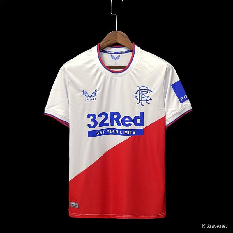 22/23 Rangers Away Soccer Jersey