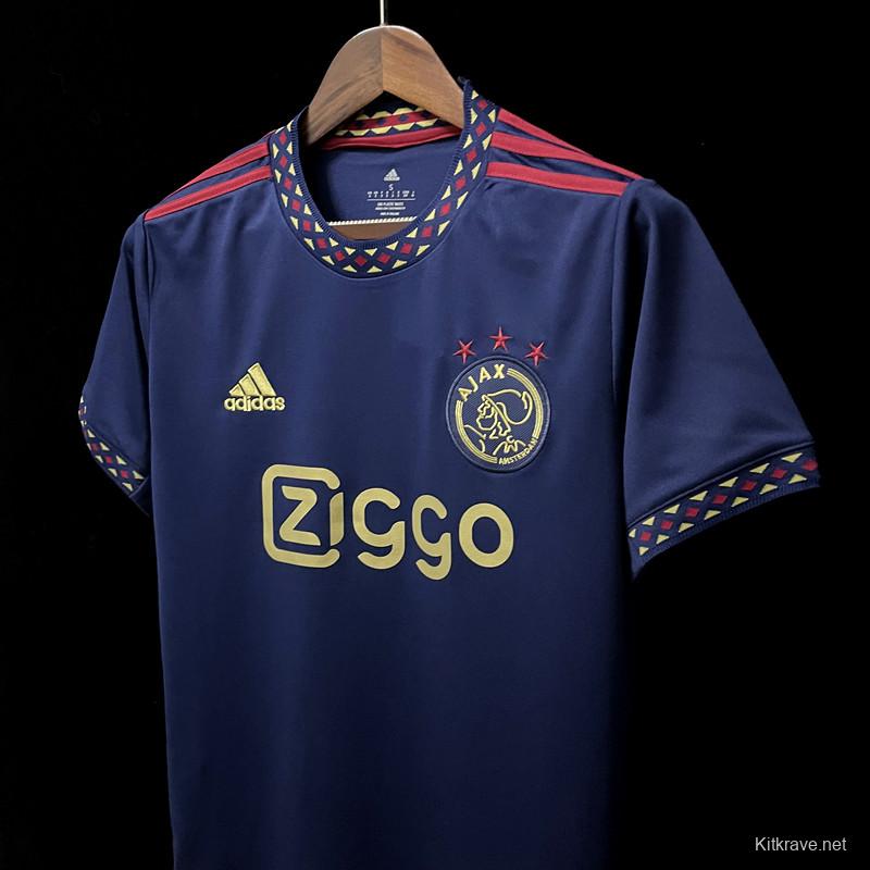 22/23 Ajax Away Soccer Jersey