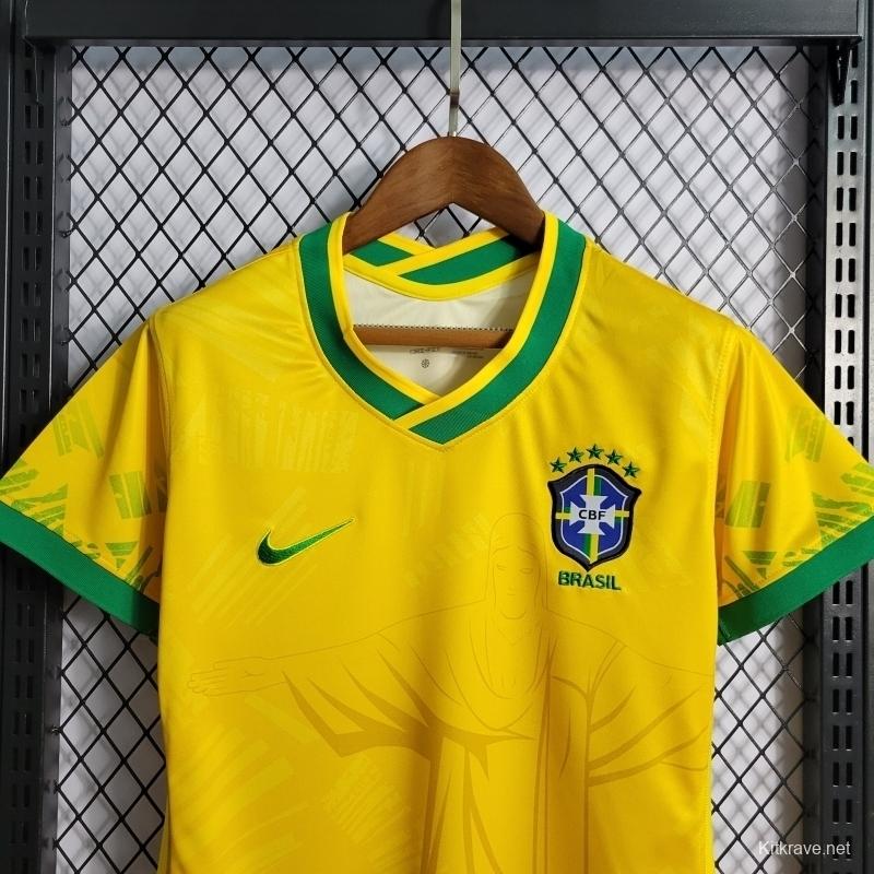 2022 Woman Brazil Special Edition Yellow Jersey