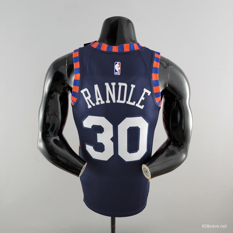 New York Knicks RANDLE #30 Striped NBA Jersey