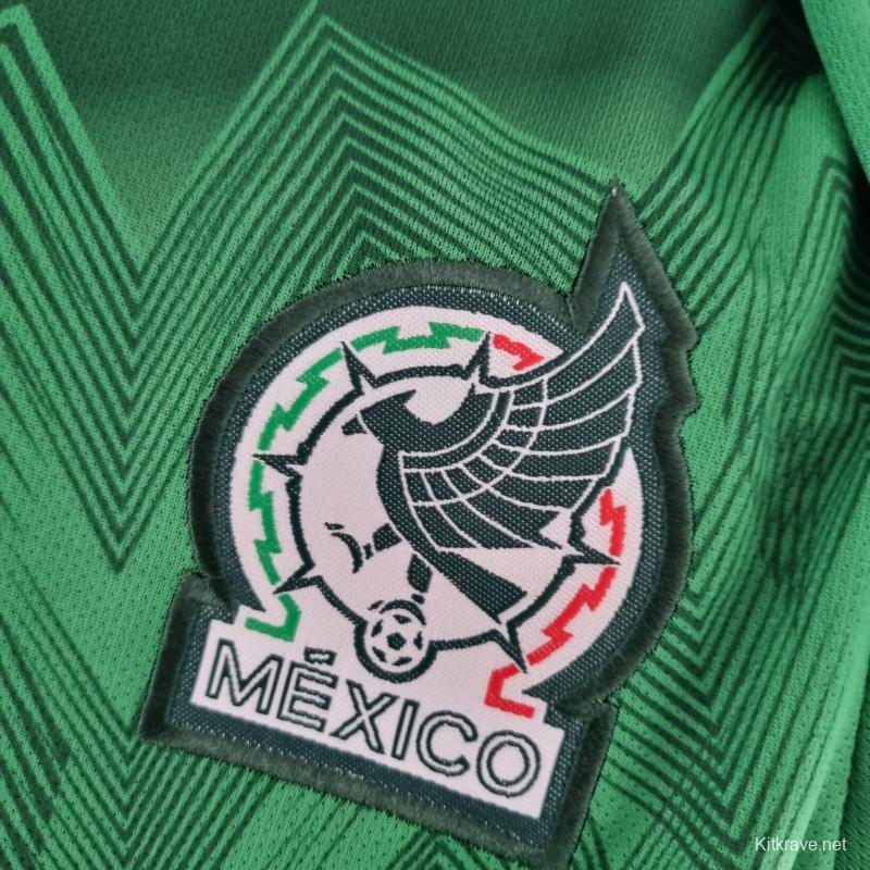 2022 Mexico Home Baby KM#0026 9-12 Soccer Jersey