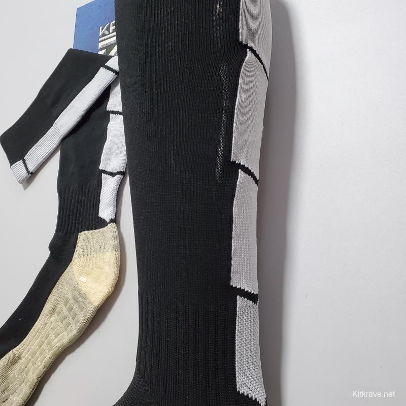 2022 Black Long Top Non-Slip SOCKS#0092