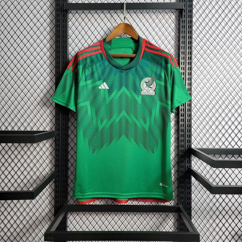 Retro 2022 Mexico Home Soccer Jersey