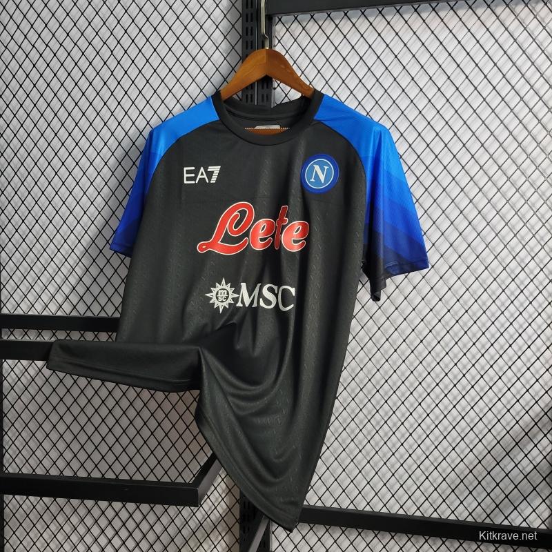 22/23 Napoli Black Training Jersey