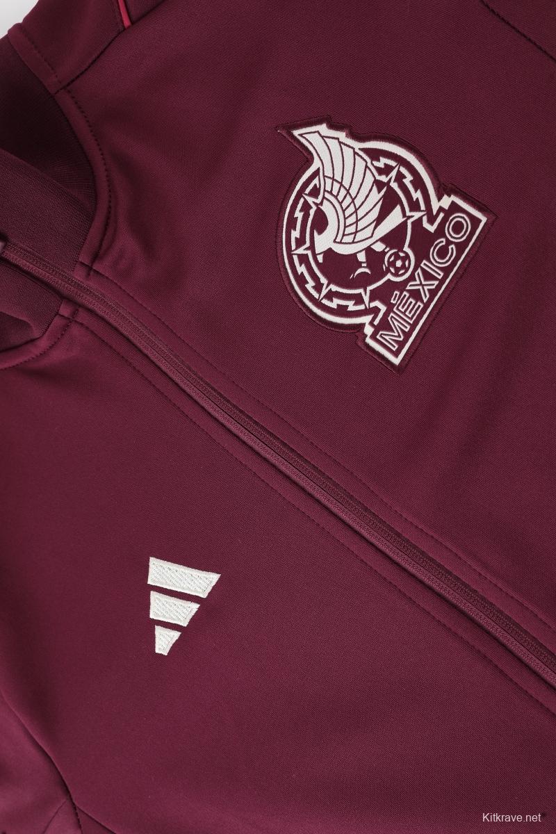 2022 Mexico Wine Full Zipper Tracksuit