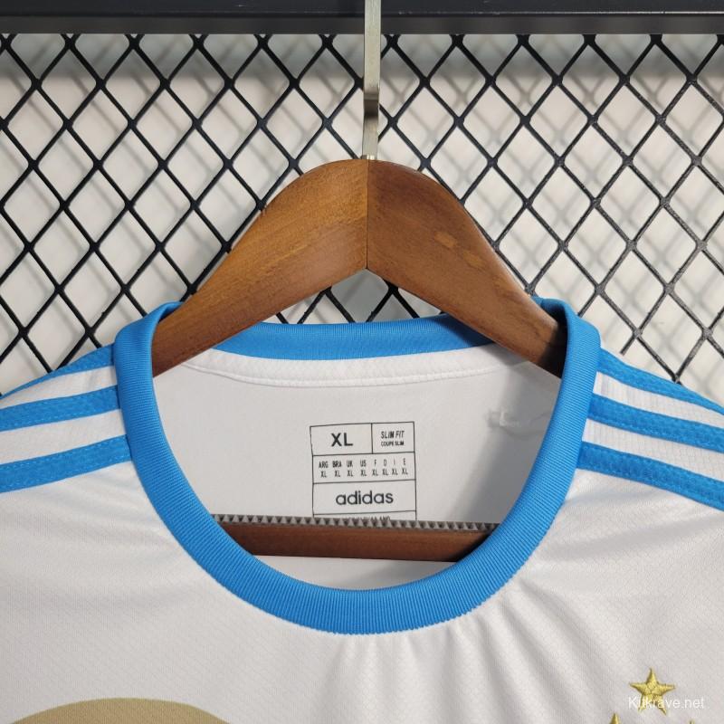 2023  Argentina World Cup White Training Jersey