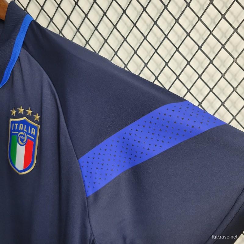 2023 POLO Italy Navy Training Jersey