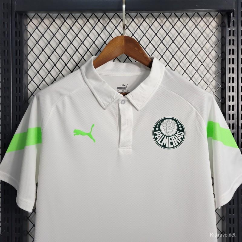 23-24 Palmeiras Training White POLO Jersey