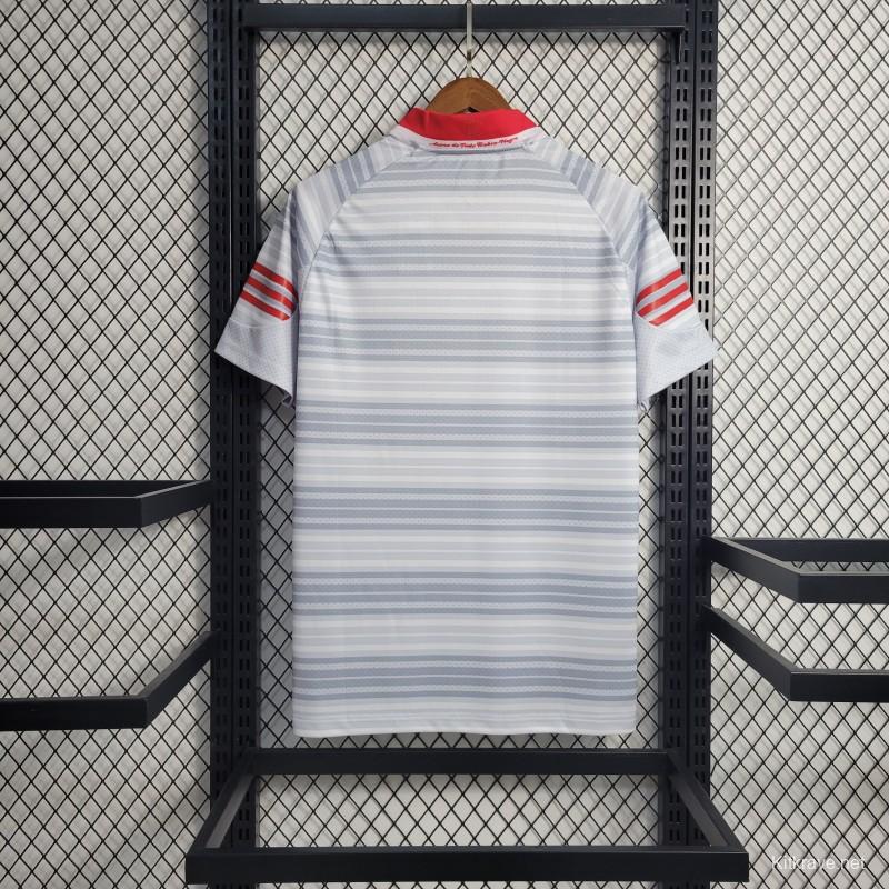 23-24 Flamengo Grey Stripe Special Edition Jersey