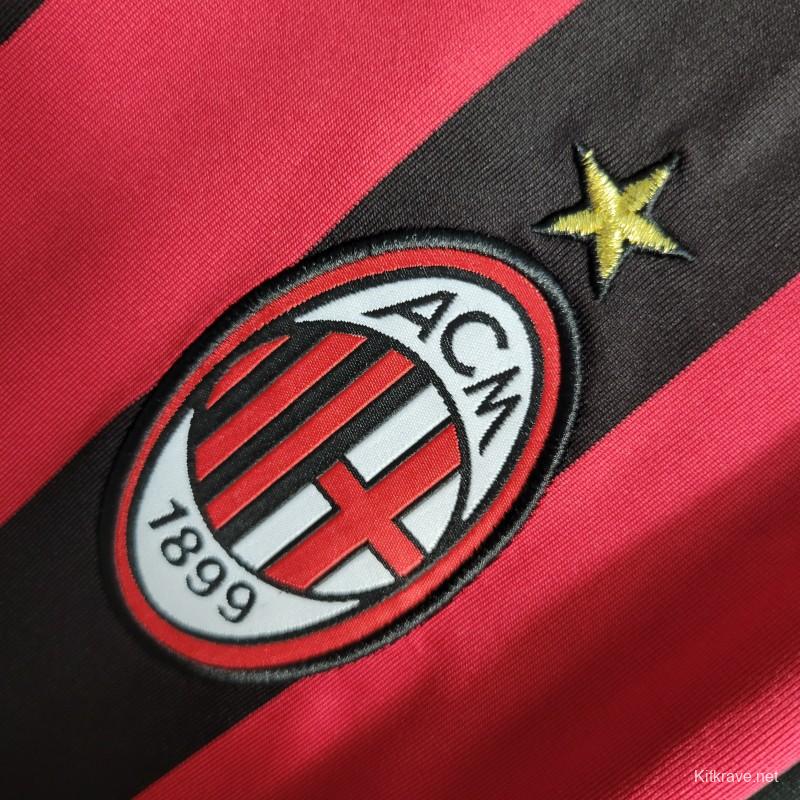 Retro 2009-10 AC Milan Home Jersey