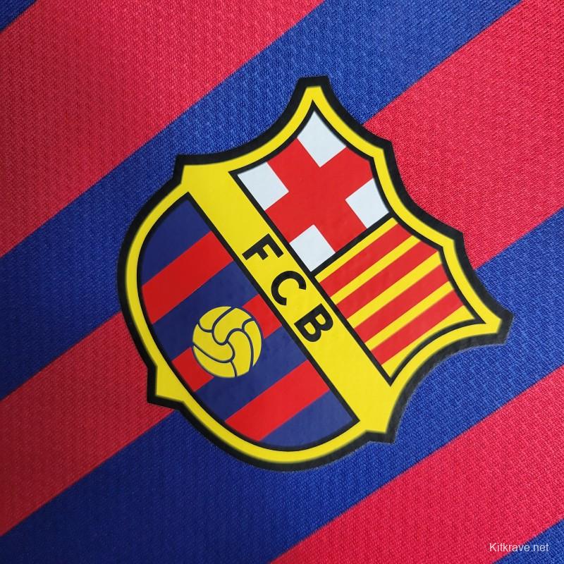 Retro 11-12 Barcelona Home Soccer Jersey