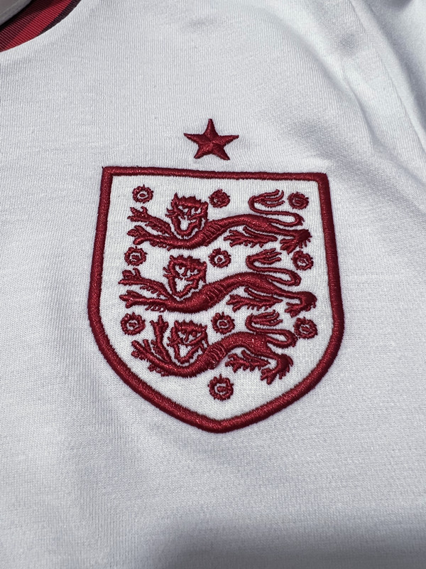 Retro 2012 England Home Soccer Jersey