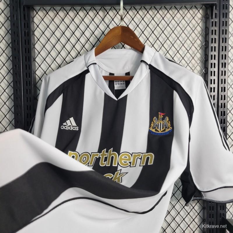 Retro 04-06 Newcastle United Home Jersey