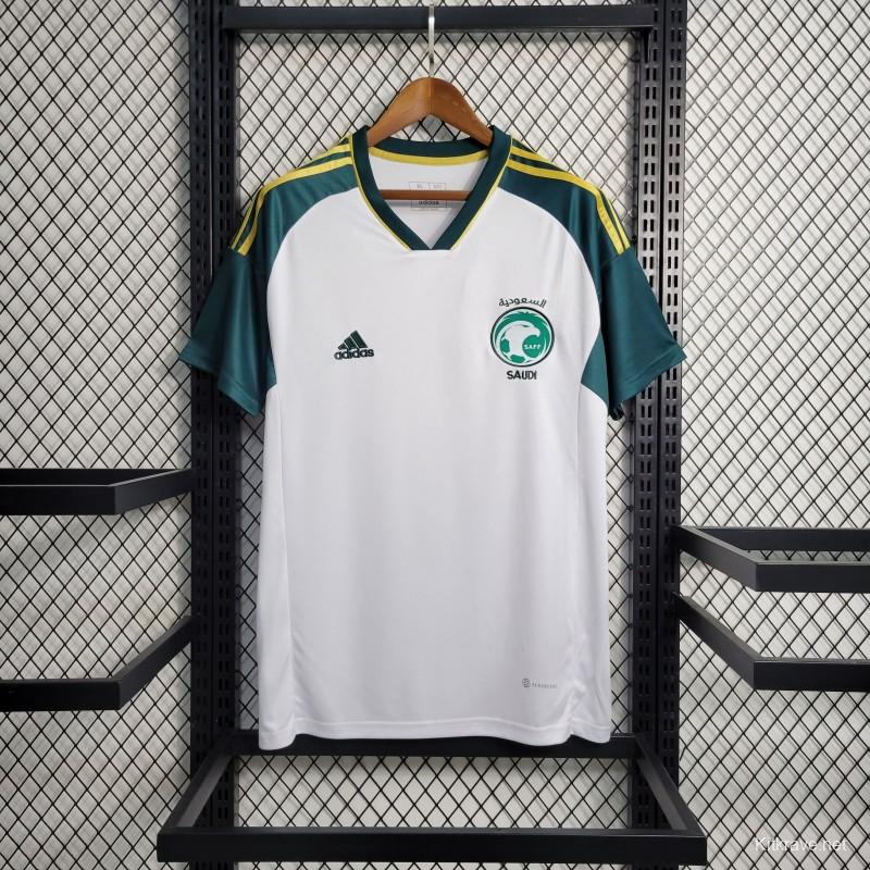 23-24 Saudi Arabia Away White Jersey