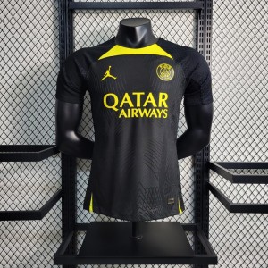 Player Version 23-24 PSG Black Training Jersey