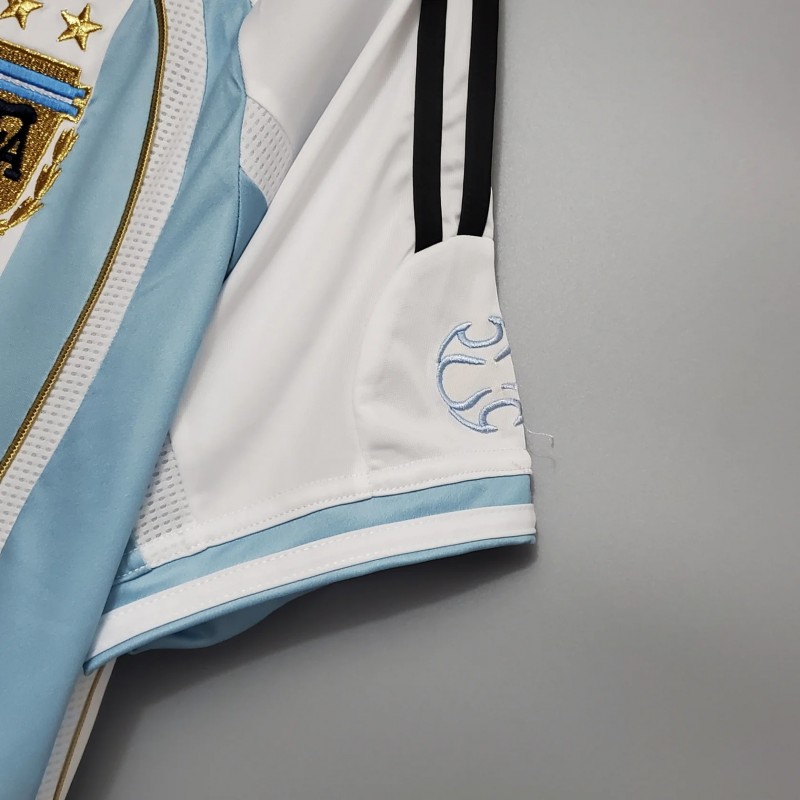 Retro 2006 Argentina Home Jersey