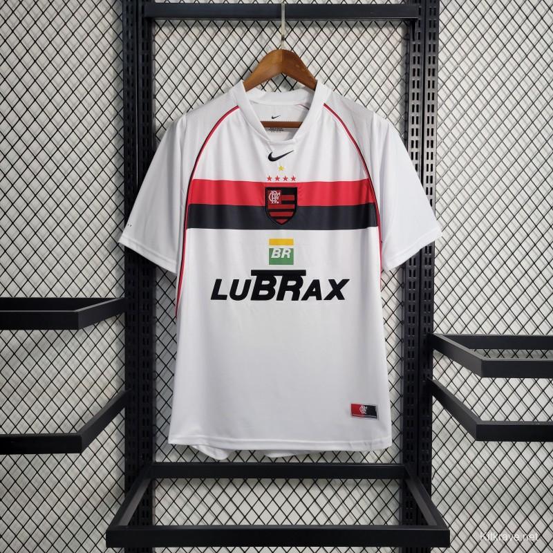 Retro 01/02 Flamengo Away White Jersey