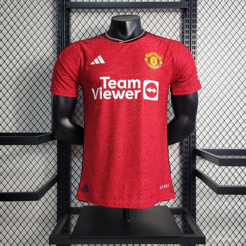 Player Version 23-24 Manchester United Home Jersey