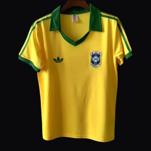 Retro 1978 Brazil Home Jersey