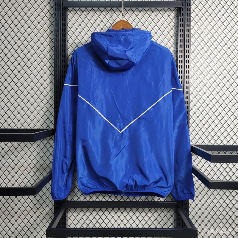 23-24 Windbreaker Yokohama F. Marinos Blue Windbreaker