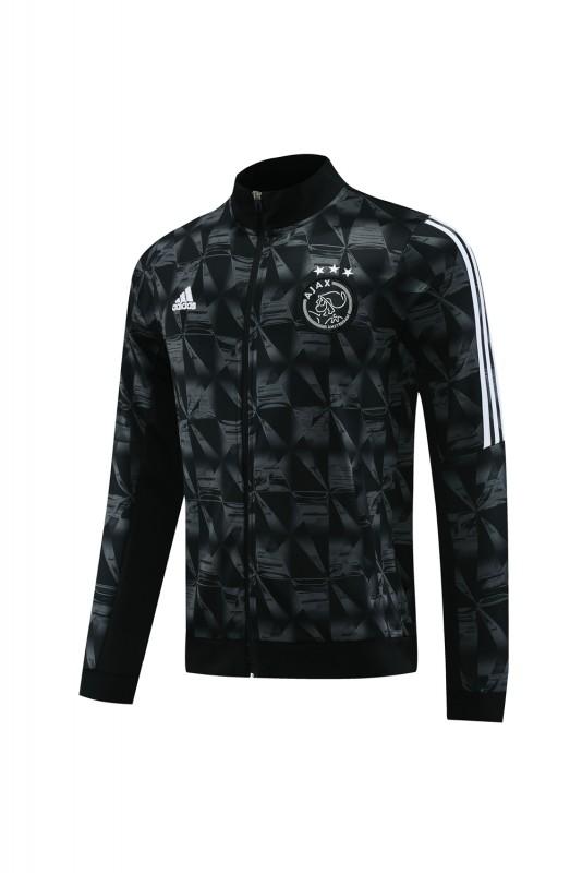 23/24 Ajax Black Full Zipper Jacket+Pants