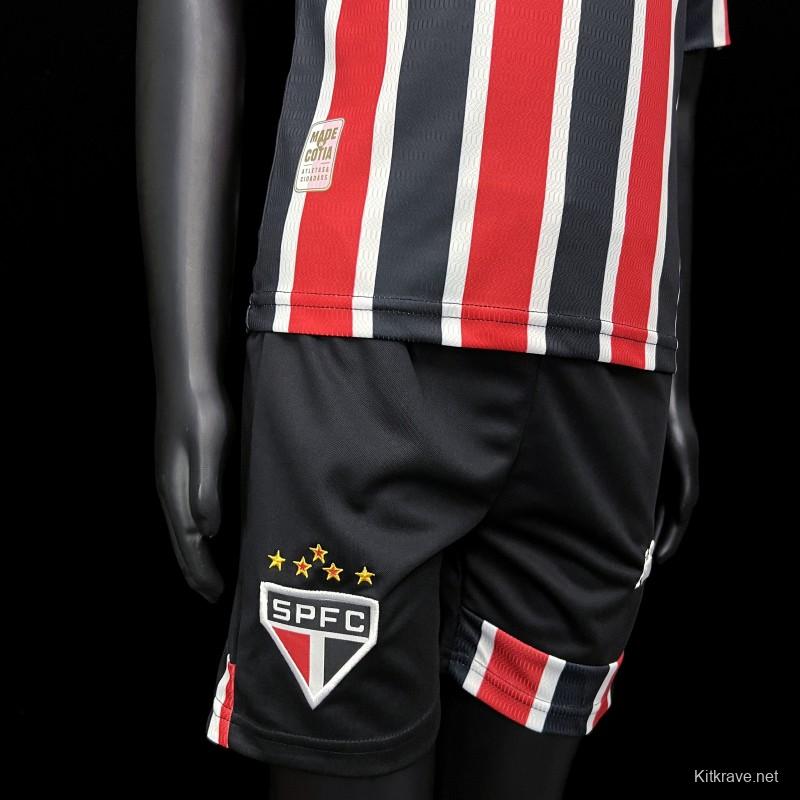 24/25 Kids Sao Paulo Away Jersey