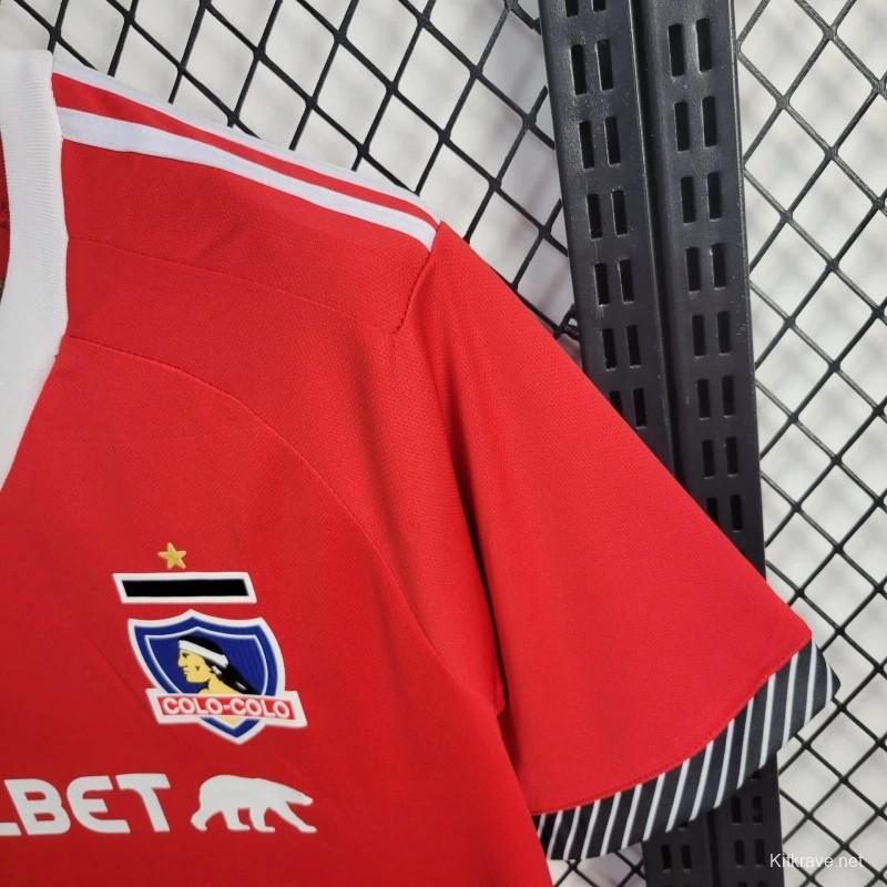 24/25 Colo Colo Third Red Jersey