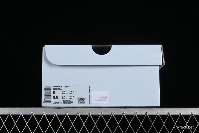 Nike Nocta x Nike Air Force 1 '07 Low "Certified Lover Boy" Ice Blue Classic Low-Top Casual Sneakers - LO1718-061