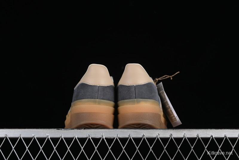 Adidas Originals Gazelle Bold IE0428 Low-Top Sneakers with Thick Sole for Casual Wear Anti-Slip and Durable - IE0428