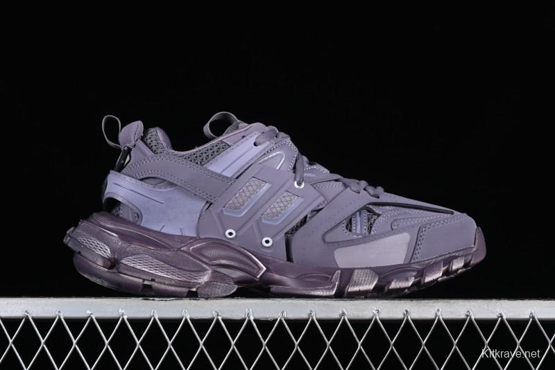 Balenciaga Track Sneaker Tess with Transparent Heel Strap - W1AC50620