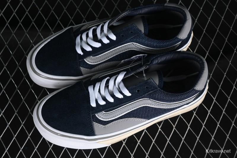 Vans TDC Tokyo Design Collective Old Skool Slip-On Premium Low-Top Casual Sneakers - VN000MY4DT4