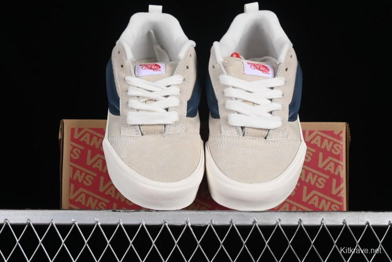 Vans Classics Knu Skool Retro Sneakers with Oversized Toe and Thickened Tongue - VN0009SXS009