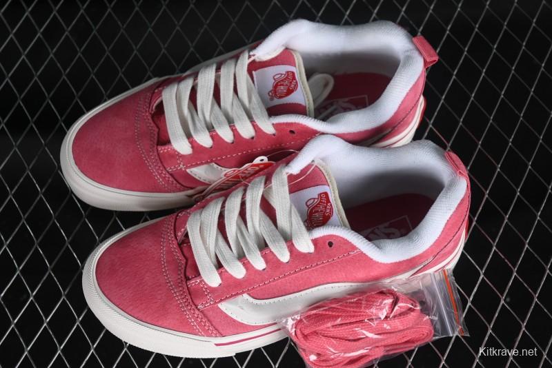 Vans Classics Knu Skool Retro Sneakers with Thick Tongue and Puffy Design - VN0009QCBJ1