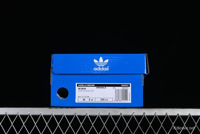 Adidas Originals Gazelle Indoor Retro Casual Anti-Slip Wear-Resistant Low-Top Sneakers - IE2959