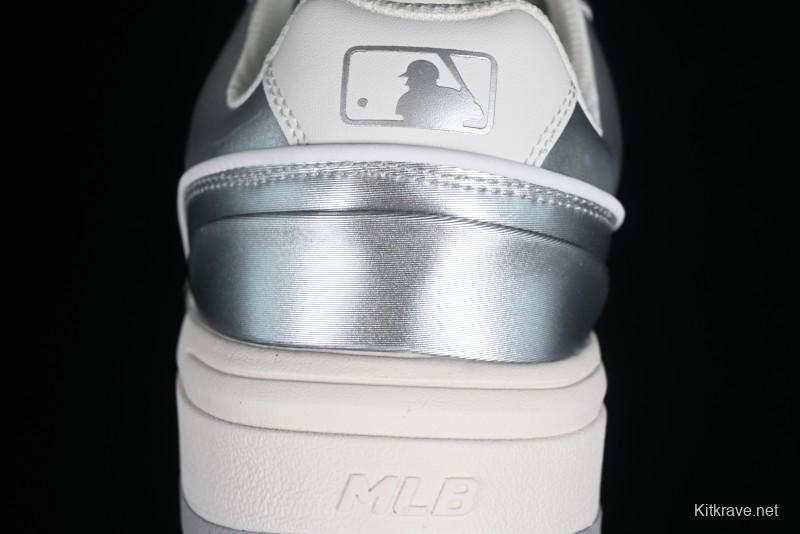 MLB Chunky Liner Metal Senior Series Lightweight Platform Casual Sneakers with 6cm Height Increase - 3ASXCLH3N50GRS