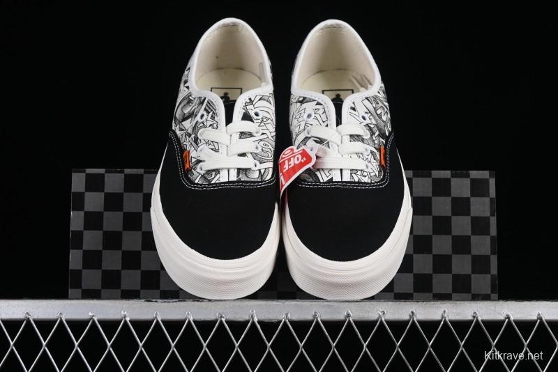 Vans Og Authentic Lx Low-Top Casual Skate Shoes - VN0A4BV9676